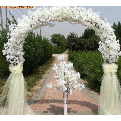 Wedding props, festival supplies, cherry blossom, road lead, imitation flower