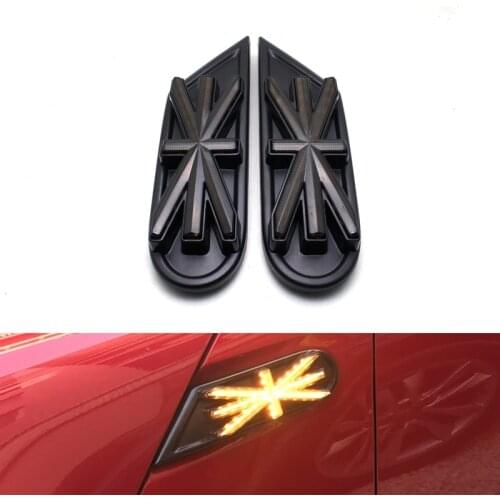 YaaGoo For Mini Cooper R55 R56 R57 R58 R59 Dynamic Blinking Amber Turn Signal LED Side Marker Lamp Light