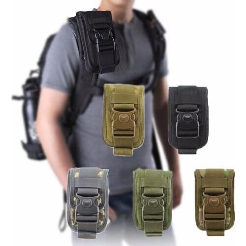 Tactical Waist Pack Mobile Phone Pocket Pouch Wallet Card Hand Bag Outdoor Sports Gun Accessory for Camping Hunting