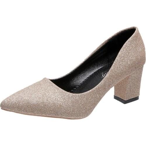 2021 summer Women Pointed Toe High Heels Woman Heels Ladies Sexy Pumps Ladies Buckle Strap Female Fashion Shoes Plus Size 34-40