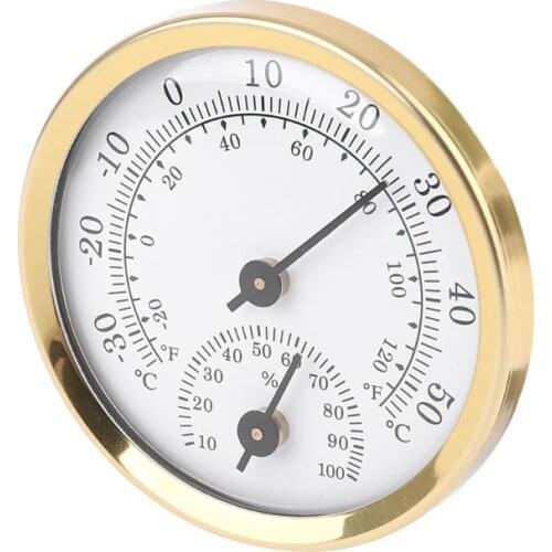 28EB 2in1 Wall Mount Thermometer Hygrometer Mechanical No battery Temperature Humidity Meter Gauge Home Use