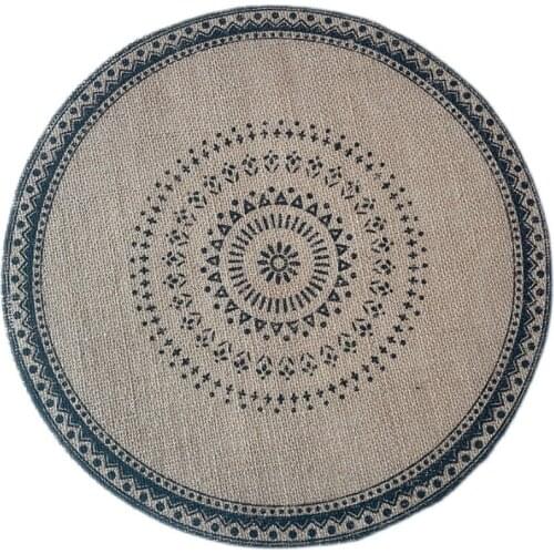 5pcs/lot Nordic Style Geometric Knitting Placemat Heat Insulation Non-slip Tableware Pads Kitchen Accessories