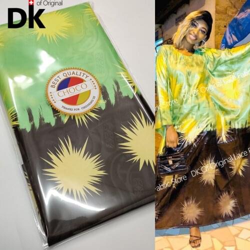 5 Yards New Style 2021 Bazin Riche Tissu Dentelle Jacquard Lace Fabrics For Nigerian Material Bazin Riche Wedding Dresses