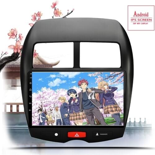 2din car radio multimedia player Android 10.0 ROM 128G gps navigation WIFI for Mitsubishi ASX 2010 2011 2012 2013 2014 - 2018