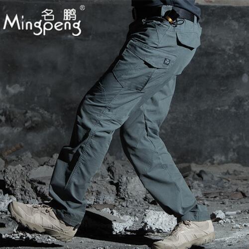 Spring/autumn SWAT Combat Military Tactical Pants Mens Multi-pocket Army Commando pants Casual Cargo Trousers
