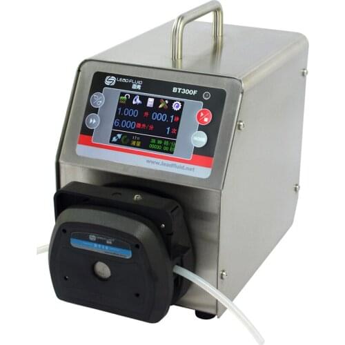 BT300F DT15-14 Precise Dispensing Dispenser Intelligent Dosing Pump Peristaltic Liquid Industry Laboratory 0.05-930 ml/min