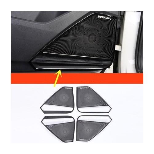 For Volkswagen Tiguan L 2017-2020 High-quality stainless steel car door horn trim cover anti-scratch protection car accessories