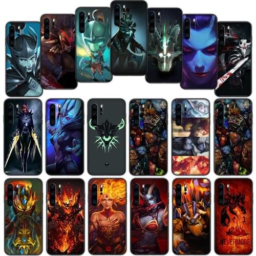 Dota 2 Shadow Fiend Soft Cover Case for Huawei P40 P30 P20 P10 Lite Pro Nova 5t