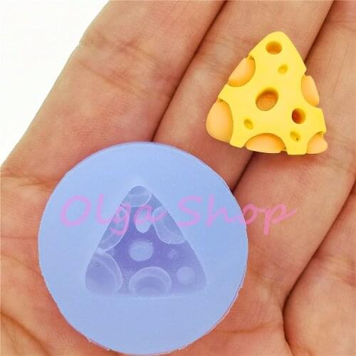 GYL663 17.6mm x 17.4mm Silicone Mold Fondant Cake Decoration Candy Resin Clay Earrings Necklace Craft Soap Candle FOOD SAFE