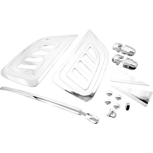 Chrome Rear Wiper Window Pillar Trim Kit for Hyundai Tucson