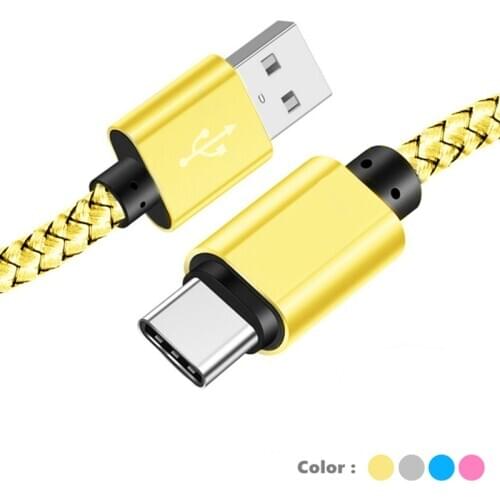 For OnePlus 8 Nord Samsung Galaxy Note 20 10 S20+ S10 S9 S8 M31s A31 A51 A71 5G USB Type C Fast Charging Cable USB-C Charge Cord