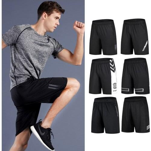 2021 New Summer Men Sport Running Shorts Jogging Fitness Racing Shorts Basketball Football Workout Pants Athletics Gym Scanties