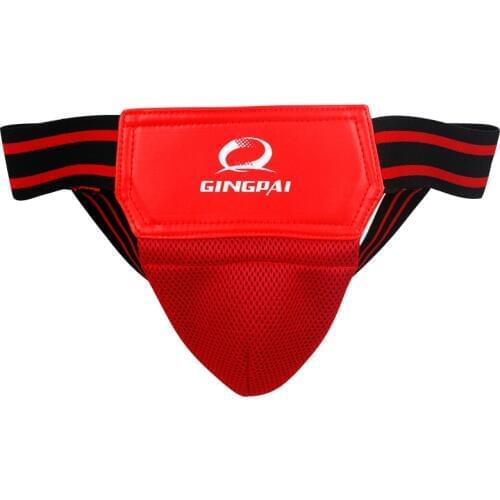 Wholesale Adult Male Sanda Crotch Guard Protector Taekwondo MMA Groin Protector Kick Boxing Protection Guard Men Jockstrap