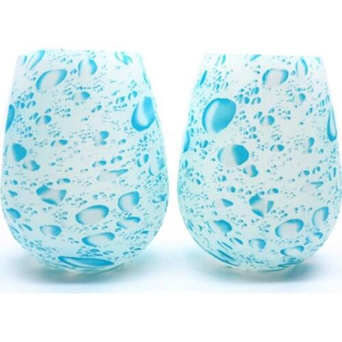 Portable Sports Water Cup Silicone Mug Outdoor Wine Beer Cups Foldable Travel Glasses Picnic Camping Unbreakable BPA 301-400 ML