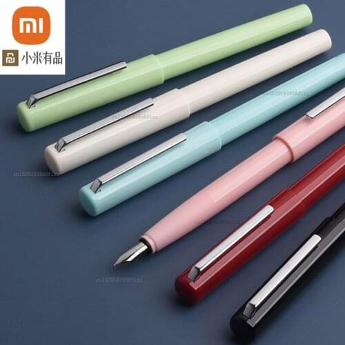 Xiaomi youpin fountain pen colorful calligraphy writing pen EF nib student business office smooth writing