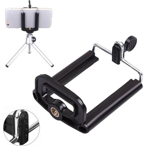 Mobile Phone Holder Tripod Universal Phone Clip Bracket Holder Camera Tripod Stand Selfie Stick Monopod Stand for Smartphone