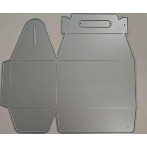 Scrapbooking DIY Albums Portable Gift Box Cut Dies Etching Decorative Metal Crafts Christmas Candy Box Die Cut Stencils Cutting