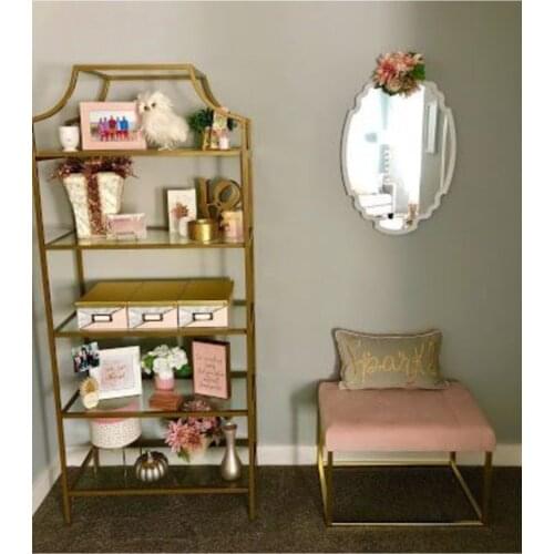 Modern Metal Bookcase coffe table