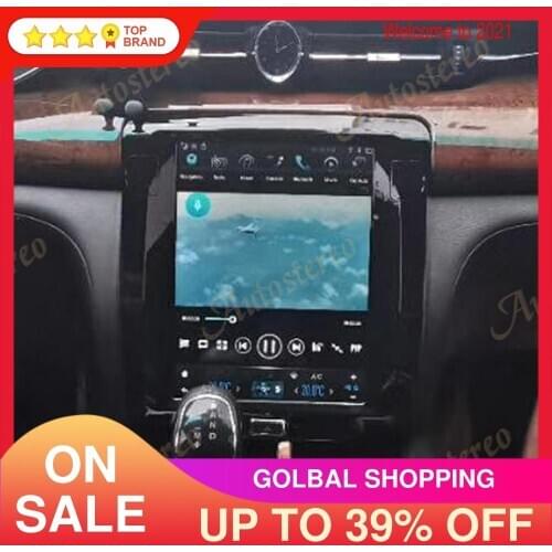 Vertical Screen For Maserati QP Android 9.0 4+64GB Tesla Style Car GPS Navigation Multimedia Player Radio Head Unit Auto Stereo