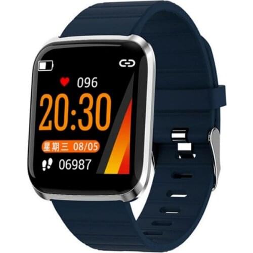 Waterproof Full Touch Smart Watch for Men Fitness Traker Bluetooth Heart Rate Monitor Blood Pressure Smartwatch for Andriod IOS