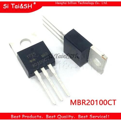 10PCS MBR20100CT TO-220 MBR20100 TO220 20100CT