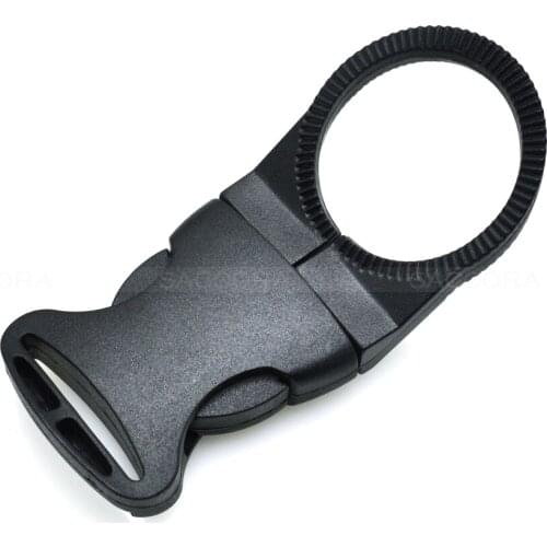 100pcs Outdoor sports bag accessories Fashion Outdoor Water Bottle Holder Webbing Buckle Clip For Camping Hiking