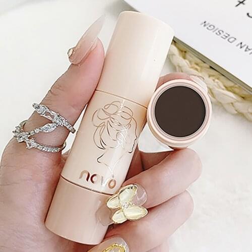 3 Color Hairline Powder Hair Line Shadow Hair Concealer Root Cover Up Hair Shadow Stick Edge Control Repair Gray Brown Coverage