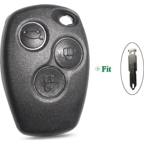 Bilchave 3 Buttons Remote Car Key Shell For Renault Megane Modus Espace Laguna Duster Logan DACIA Sandero Fluence Clio Kangoo
