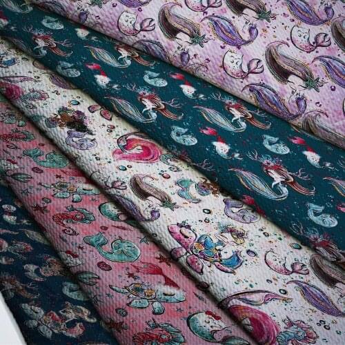 50*140cm Bullet Textured Liverpool Fabric Flower Printed DIY Tissue Kids Home Textile for Sewing Quilt Decoration Home