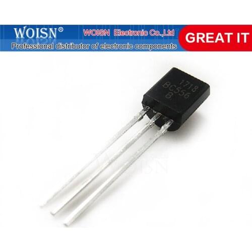 50pcs/lot BC556B BC556 BC556C BC556 TO-92 In Stock