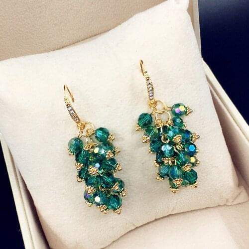 Серьги с камнями Ajojewel China At AliExpress