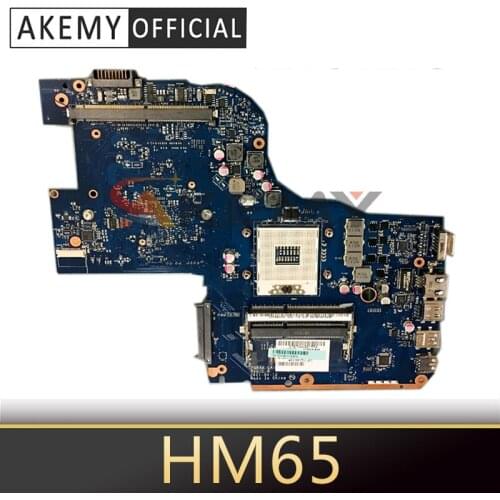 Akemy PGRAA LA-7191P K000126510 for TOSHIBA Qosmio X770 X775 Laptop Motherboard HM65 DDR3 with graphics slot