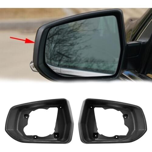AU04 -Auto Left Right Side Wing Mirror Housing Trim Frame for Chevrolet Malibu 2012-2018