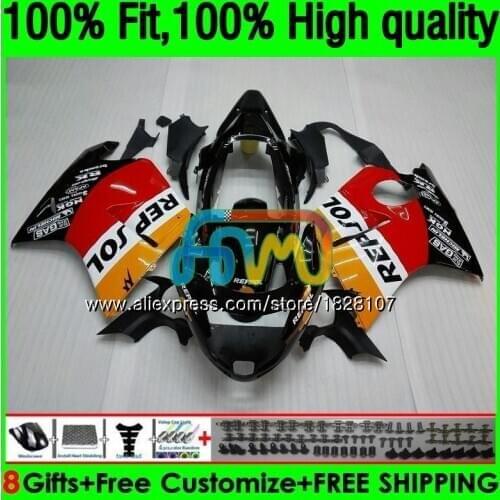 Blackbird For HONDA CBR1100 XX CBR1100XX 96 97 98 99 00 01 131BS.0 CBR 1100XX 1996 1997 1998 1999 2000 2001 Fairing Repsol orang