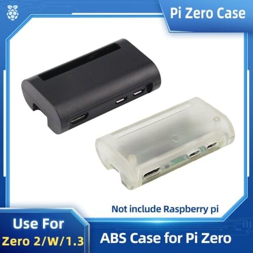 New Raspberry Pi Zero W Case Black ABS Box Cover Shell RPI Zero Enclosure Cases Box for Raspberry Pi Zero W