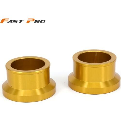 CNC Billet Rear Wheel Hub Axle Spacers For SUZUKI RMZ250 2007-2019 RMZ450 2005-2019 07 08 09 10 11 12 13 14 15 RMX450Z 2010-2017