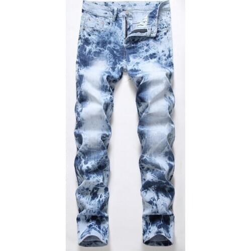 Джинсы стрейч для мужчин EL BARCO China At AliExpress