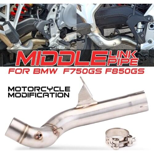 Exhaust muffler for bmw motorcycles, for models f750gs, f850gs, f750 gs 2018, 2019, 2020, modified muffler