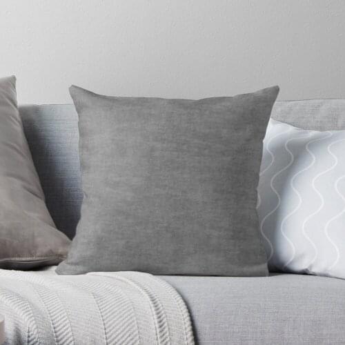 ██ Rough Concrete Gray Throw Pillow Cushion Cover Polyester throw pillows case on sofa home living room car seat decor 45x45cm
