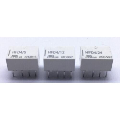 HFD4/5 HFD4/12 HFD4/24 HFD4-5VDC HFD4-12VDC HFD4-24VDC 8PIN 10PCS