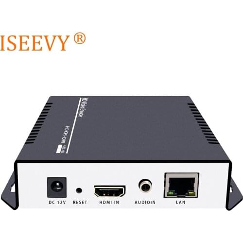 ISEEVY H.264 HDMI Video Encoder for IPTV Live stream broadcast support RTMP RTMPS RTSP UDP SRT HTTP and Facebook Youtube Wowza