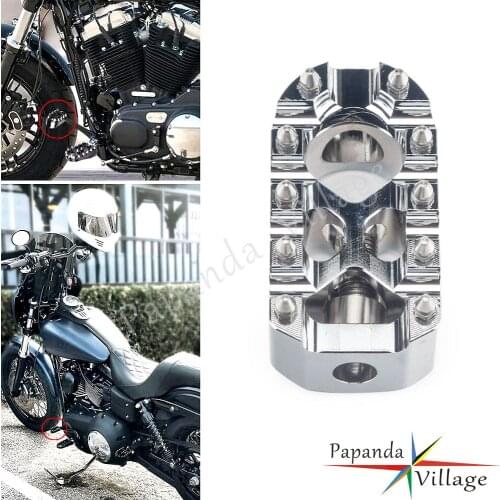 Chrome MX Style Shifter Pegs For Harley Sportster Dyna Electra Street Glide Softail XL883 Roadster XL1200R Low XL883L Touring
