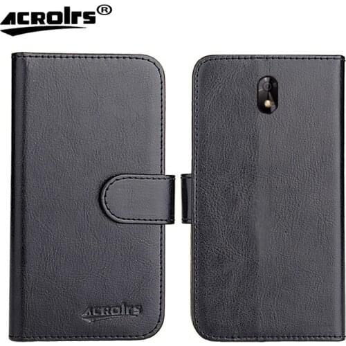 Digma LINX Trix 4G Case 6 Colors Dedicated Leather Exclusive Special Crazy Horse Phone Cover Cases Card Wallet+Tracking