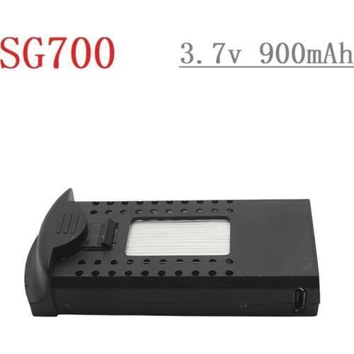 Original 3.7V 900mAh Li-po Battery for DM107S SG700 S169 RC Quadcopter Spare Parts 3.7v Drone Rechargeable Battery 752560 1pcs