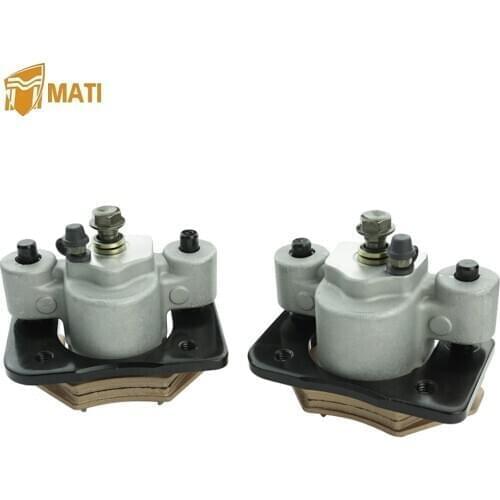 Front Rear Brake Caliper for Atv Arctic Cat Alterra 250 300 350 400 450 500 550 650 700 1000 XC450 XR with Pad 1436-422 1436-423