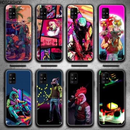 Popular game hotline miami 3 Phone Case For Samsung Galaxy A21S A01 A11 A31 A81 A10 A20E A30 A40 A50 A70 A80 A71 A51