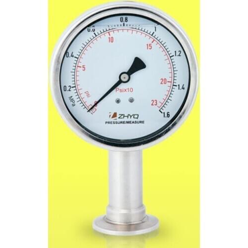 [Factory Direct Sales] Supply pressure gauges for food machinery | diaphragm pressure gauges | medical pressure gauges