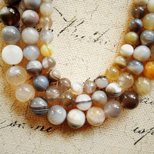 8MM/10MM/12MM 1Strand/Pack 100% Natural Persian Semi-precious Stone Loose Bead Strands Jewelry Beads