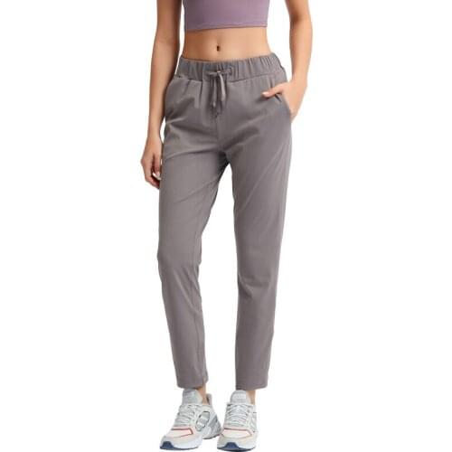 Sexy Leggings Workout Yoga Pants Fintess Running Gym Clothes Womens Loose and straight drawstring waist Exercise Sports Pants