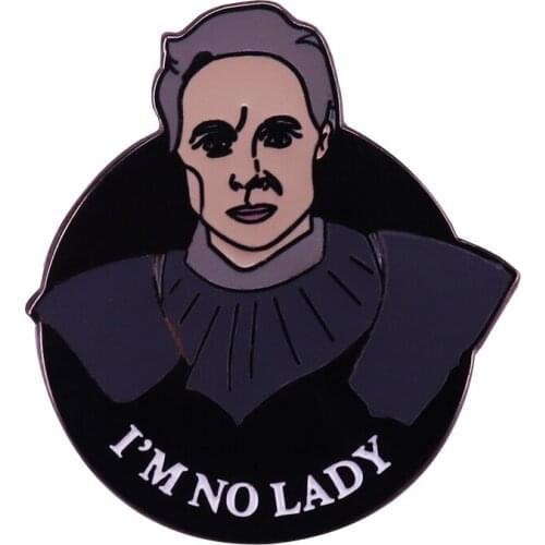 Brienne of Tarth lapel pin inspired jewelry